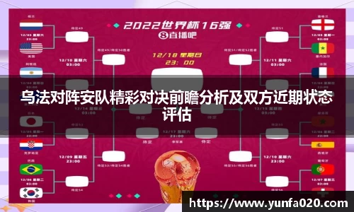 乌法对阵安队精彩对决前瞻分析及双方近期状态评估